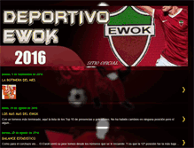 Tablet Screenshot of deportivoewok.blogspot.com