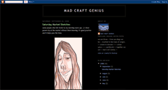 Desktop Screenshot of madcraftgenius.blogspot.com