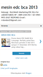Mobile Screenshot of mesinedcbca2013.blogspot.com