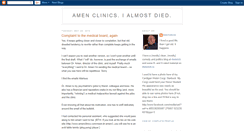 Desktop Screenshot of amen-almost-died.blogspot.com