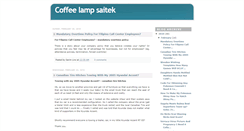 Desktop Screenshot of coffe-lam-saite.blogspot.com