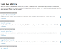 Tablet Screenshot of fooddyediaries.blogspot.com