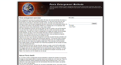 Desktop Screenshot of penisenlargementsolution.blogspot.com