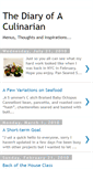 Mobile Screenshot of diaryofaculinarian.blogspot.com
