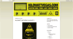 Desktop Screenshot of kilowattvegas.blogspot.com