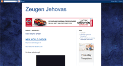 Desktop Screenshot of diezeugenjehovas.blogspot.com