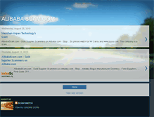 Tablet Screenshot of alibabascam-com.blogspot.com
