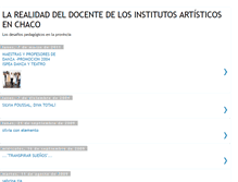 Tablet Screenshot of docentesdeartisticas.blogspot.com