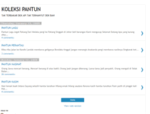 Tablet Screenshot of mypantun.blogspot.com