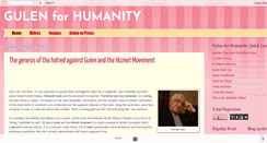 Desktop Screenshot of gulen4humanity.blogspot.com