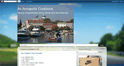 Desktop Screenshot of annapoliscookbook.blogspot.com
