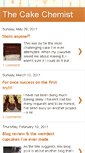 Mobile Screenshot of cakechemist.blogspot.com