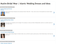 Tablet Screenshot of muslimbridalwear.blogspot.com