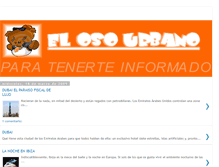 Tablet Screenshot of elosourbano.blogspot.com