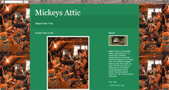 Desktop Screenshot of mickeysattic.blogspot.com