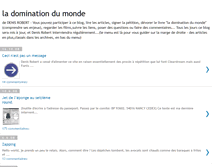 Tablet Screenshot of ladominationdumonde.blogspot.com