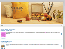 Tablet Screenshot of knitterspride.blogspot.com