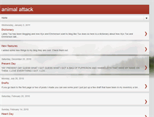 Tablet Screenshot of animalattack99.blogspot.com