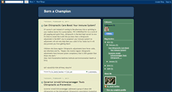 Desktop Screenshot of bornachampion.blogspot.com