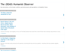 Tablet Screenshot of humanistobserver.blogspot.com