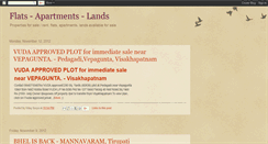 Desktop Screenshot of flats-apartments-lands.blogspot.com