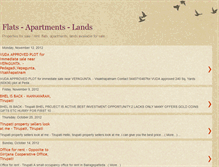 Tablet Screenshot of flats-apartments-lands.blogspot.com