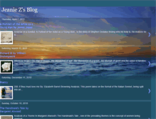 Tablet Screenshot of jeaniezsblog.blogspot.com