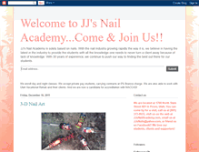 Tablet Screenshot of jjsnailacademy.blogspot.com