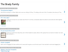 Tablet Screenshot of bradyfamilyof4.blogspot.com