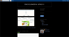 Desktop Screenshot of enciclomediaupn211.blogspot.com