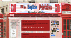 Desktop Screenshot of myenglishprintables.blogspot.com