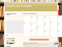 Tablet Screenshot of cuartodelcarmen.blogspot.com