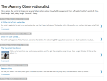 Tablet Screenshot of mommyobservationalist.blogspot.com