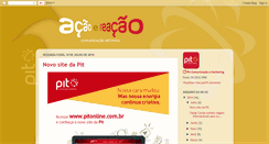 Desktop Screenshot of blogacaoereacao.blogspot.com