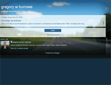 Tablet Screenshot of gregorywburrows.blogspot.com