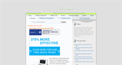 Desktop Screenshot of ecg-machine.blogspot.com