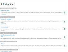 Tablet Screenshot of a-shaky-start.blogspot.com