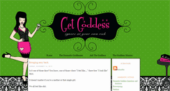 Desktop Screenshot of getgoddess.blogspot.com