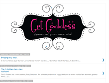 Tablet Screenshot of getgoddess.blogspot.com