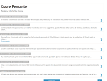 Tablet Screenshot of cuorepensante.blogspot.com
