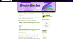 Desktop Screenshot of aliluar.blogspot.com