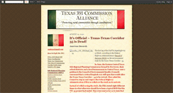 Desktop Screenshot of 391texas.blogspot.com