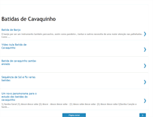 Tablet Screenshot of batidasdecavaquinho.blogspot.com