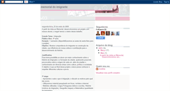 Desktop Screenshot of memorialimigrantesp.blogspot.com