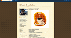 Desktop Screenshot of cantodelosgrillos.blogspot.com