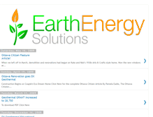 Tablet Screenshot of earthenergysolutions.blogspot.com