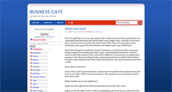 Desktop Screenshot of businessgate.blogspot.com