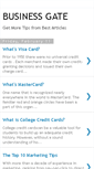 Mobile Screenshot of businessgate.blogspot.com
