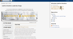 Desktop Screenshot of milwaukeelakefrontmarathon.blogspot.com