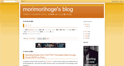 Desktop Screenshot of prognagger.blogspot.com